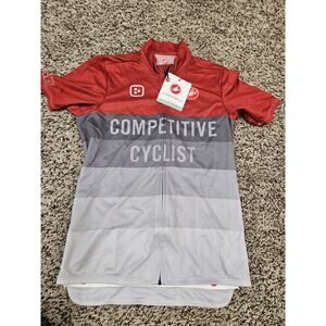 Competitive Cyclyst Jersey Womens Size S Cycle Performance Flexibility Pockets